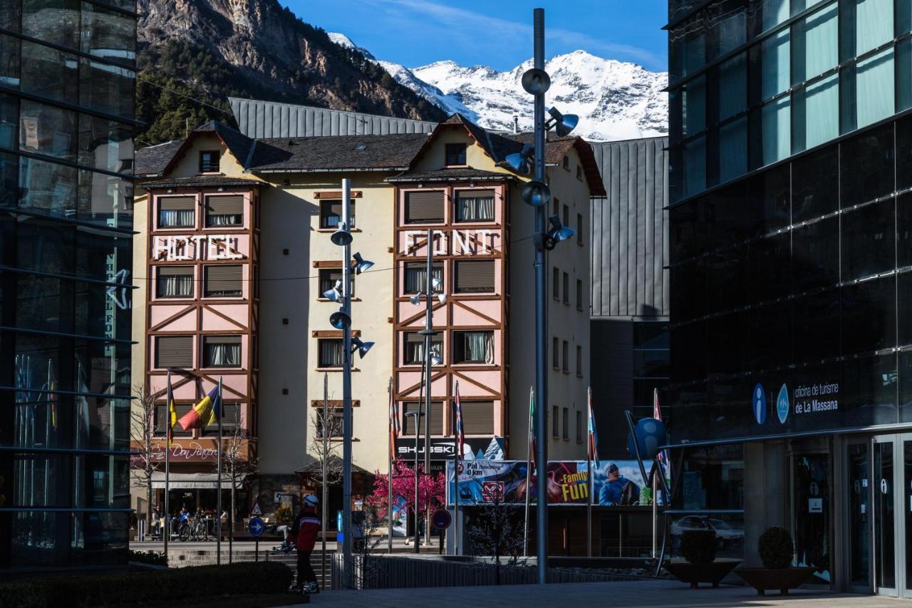 Font Andorra Hostel Ла Массана Экстерьер фото