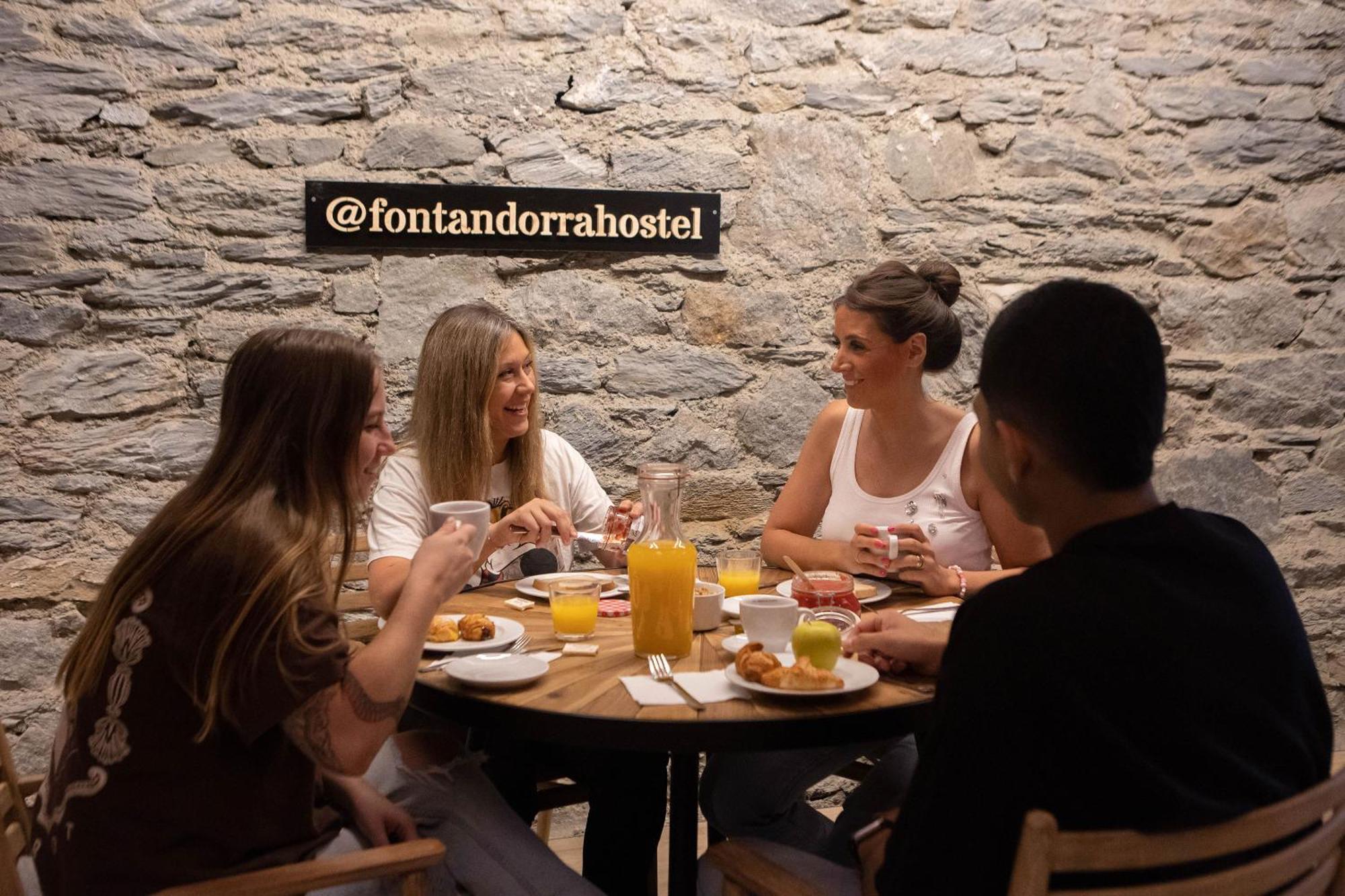 Font Andorra Hostel Ла Массана Экстерьер фото