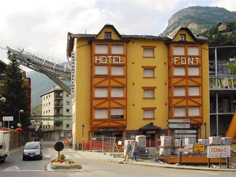 Font Andorra Hostel Ла Массана Экстерьер фото