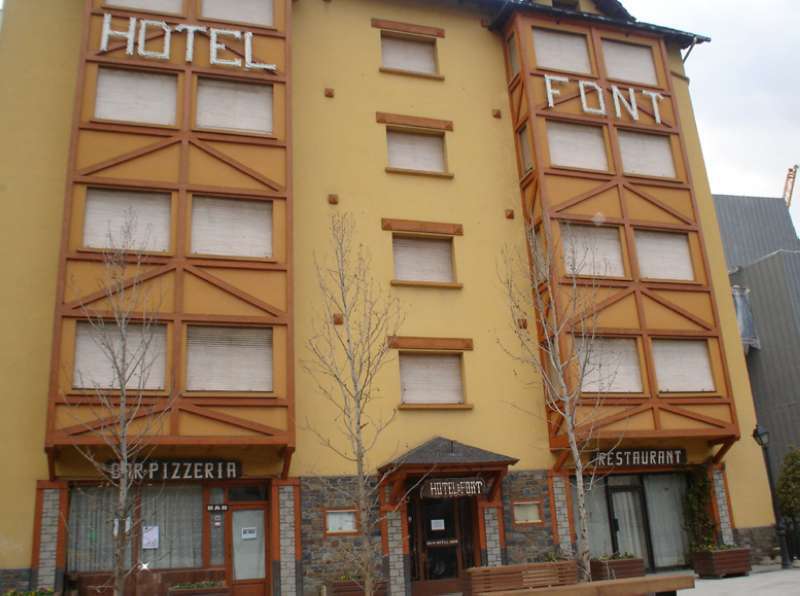 Font Andorra Hostel Ла Массана Экстерьер фото